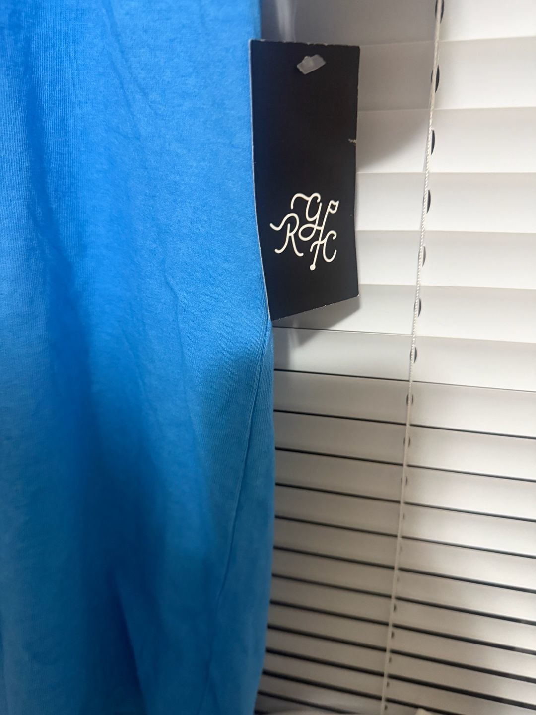 Random Golf Club Stay Random Tee Size L Blue Graphic Cotton T-Shirt — image 3 of 6